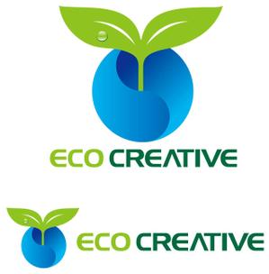 CF-Design (kuma-boo)さんの「Eco Creative、ECO CREATIVE」のロゴ作成への提案