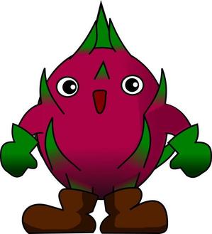 柳　啓一郎 (rgvr1146)さんのドラゴンフルーツのキャラクターへの提案
