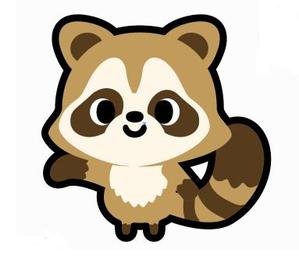 Mosko (Mosko)さんの「あらいぐま」のキャラクターデザインへの提案