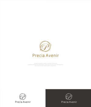 はなのゆめ (tokkebi)さんのポーセラーツ・ハーバリウム等の食器・インテリア雑貨サイト「Precia Avenir」のロゴへの提案