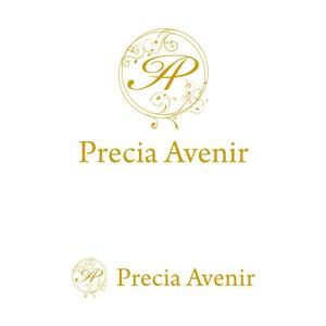 sirou (sirou)さんのポーセラーツ・ハーバリウム等の食器・インテリア雑貨サイト「Precia Avenir」のロゴへの提案
