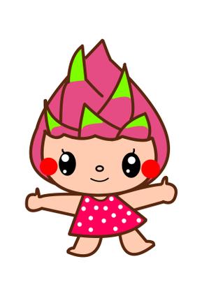 miia (miia)さんのドラゴンフルーツのキャラクターへの提案