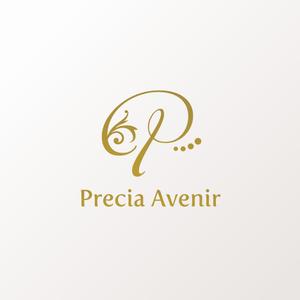 enpitsudo ()さんのポーセラーツ・ハーバリウム等の食器・インテリア雑貨サイト「Precia Avenir」のロゴへの提案