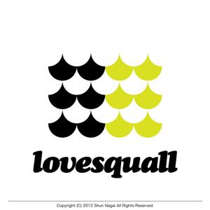 againデザイン事務所 (again)さんの「lovesquall」のロゴ作成への提案