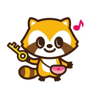 mu_cha (mu_cha)さんの「あらいぐま」のキャラクターデザインへの提案