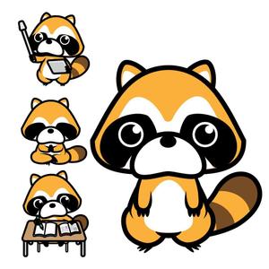 きいろしん (kiirosin)さんの「あらいぐま」のキャラクターデザインへの提案