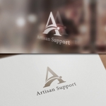 late_design ()さんの個人事業主の経営サポート会社「株式会社アルチザンサポート」のロゴへの提案