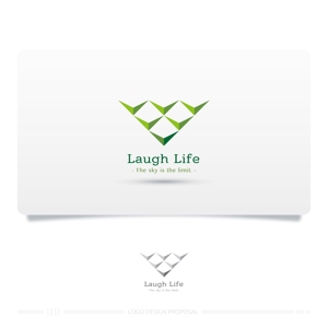 WDO (WD-Office)さんの賃貸仲介不動産会社 株式会社Laugh Life の ロゴへの提案