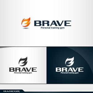 HANCOX (HANCOX)さんのトレーニングジム「BRAVE」ロゴへの提案