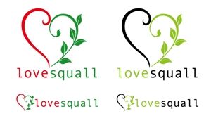 taroyan009さんの「lovesquall」のロゴ作成への提案