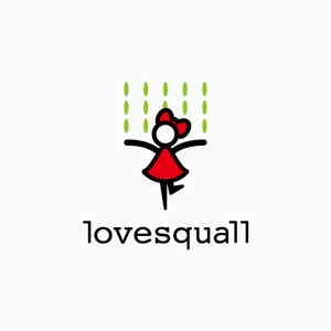 takesugataさんの「lovesquall」のロゴ作成への提案