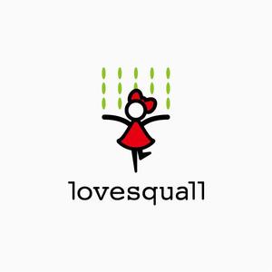 takesugataさんの「lovesquall」のロゴ作成への提案