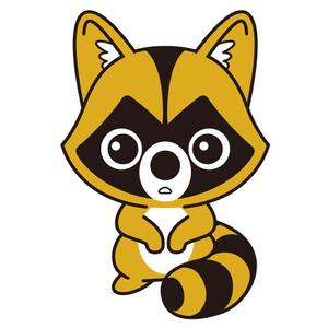 Eiji Saeki (Eiji_Saeki)さんの「あらいぐま」のキャラクターデザインへの提案