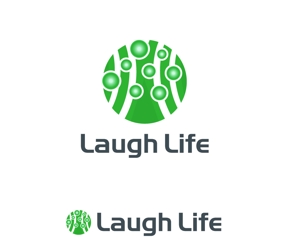 あどばたいじんぐ・とむ (adtom)さんの賃貸仲介不動産会社 株式会社Laugh Life の ロゴへの提案