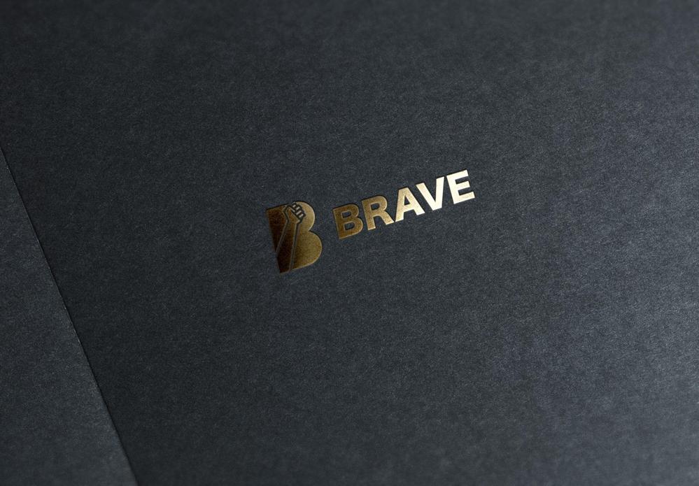 トレーニングジム「BRAVE」ロゴ