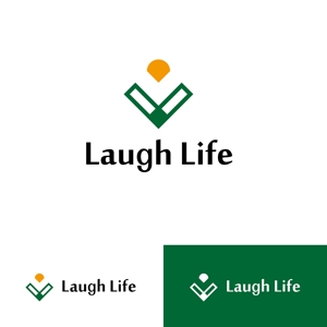 ente_001さんの賃貸仲介不動産会社 株式会社Laugh Life の ロゴへの提案