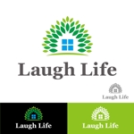 小島デザイン事務所 (kojideins2)さんの賃貸仲介不動産会社 株式会社Laugh Life の ロゴへの提案