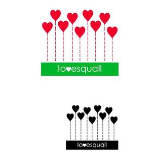 serve2000 (serve2000)さんの「lovesquall」のロゴ作成への提案