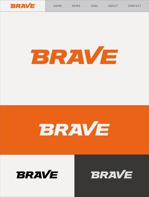 Kojima_Design ()さんのトレーニングジム「BRAVE」ロゴへの提案