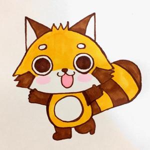 そーだ (so_da12)さんの「あらいぐま」のキャラクターデザインへの提案