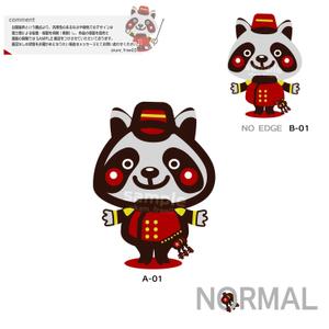 okam- (okam_free03)さんの「あらいぐま」のキャラクターデザインへの提案