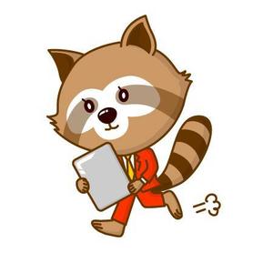 HIYORI0017 (HIYORI)さんの「あらいぐま」のキャラクターデザインへの提案