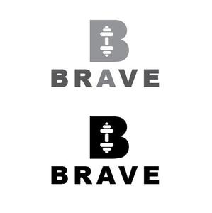 坂本くん (Hana-chan)さんのトレーニングジム「BRAVE」ロゴへの提案