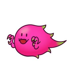 tsukio (tsukio6)さんのドラゴンフルーツのキャラクターへの提案