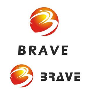 ぽんぽん (haruka322)さんのトレーニングジム「BRAVE」ロゴへの提案