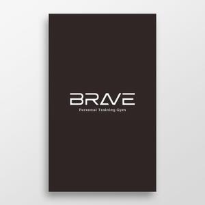doremi (doremidesign)さんのトレーニングジム「BRAVE」ロゴへの提案
