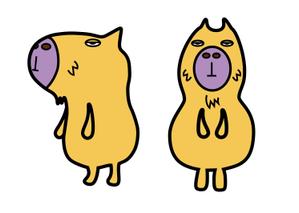 ユキノキイ (Helehelena)さんのカピバランドのマスコットキャラへの提案