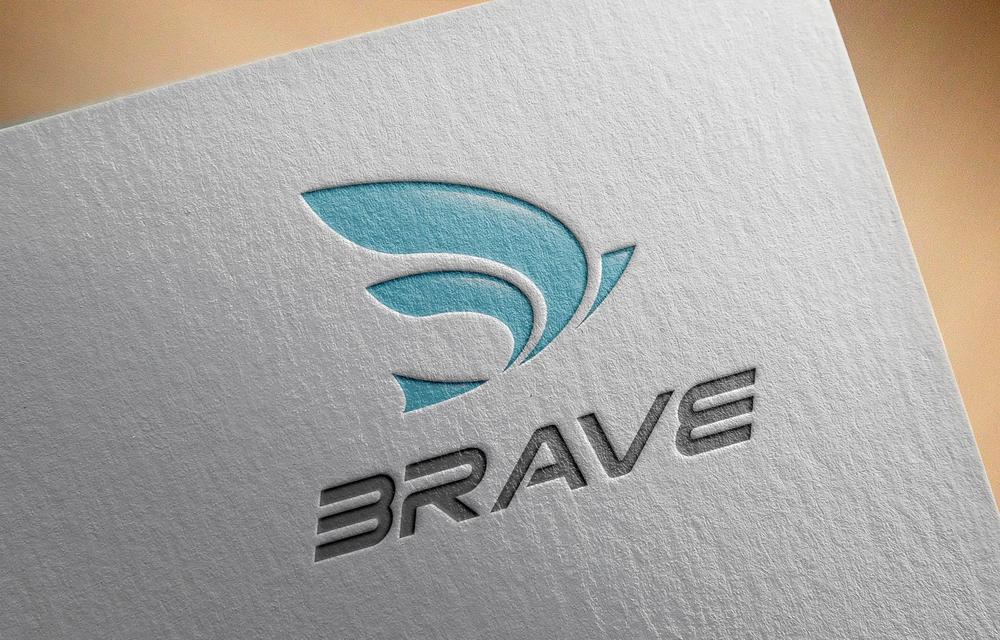 トレーニングジム「BRAVE」ロゴ