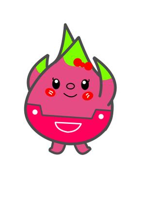 miia (miia)さんのドラゴンフルーツのキャラクターへの提案