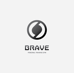 hype_creatureさんのトレーニングジム「BRAVE」ロゴへの提案