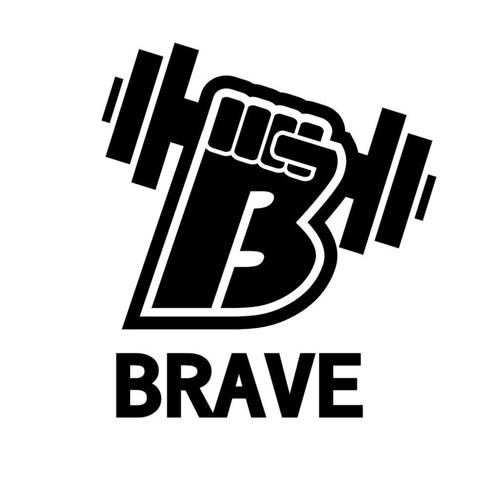 トレーニングジム「BRAVE」ロゴ