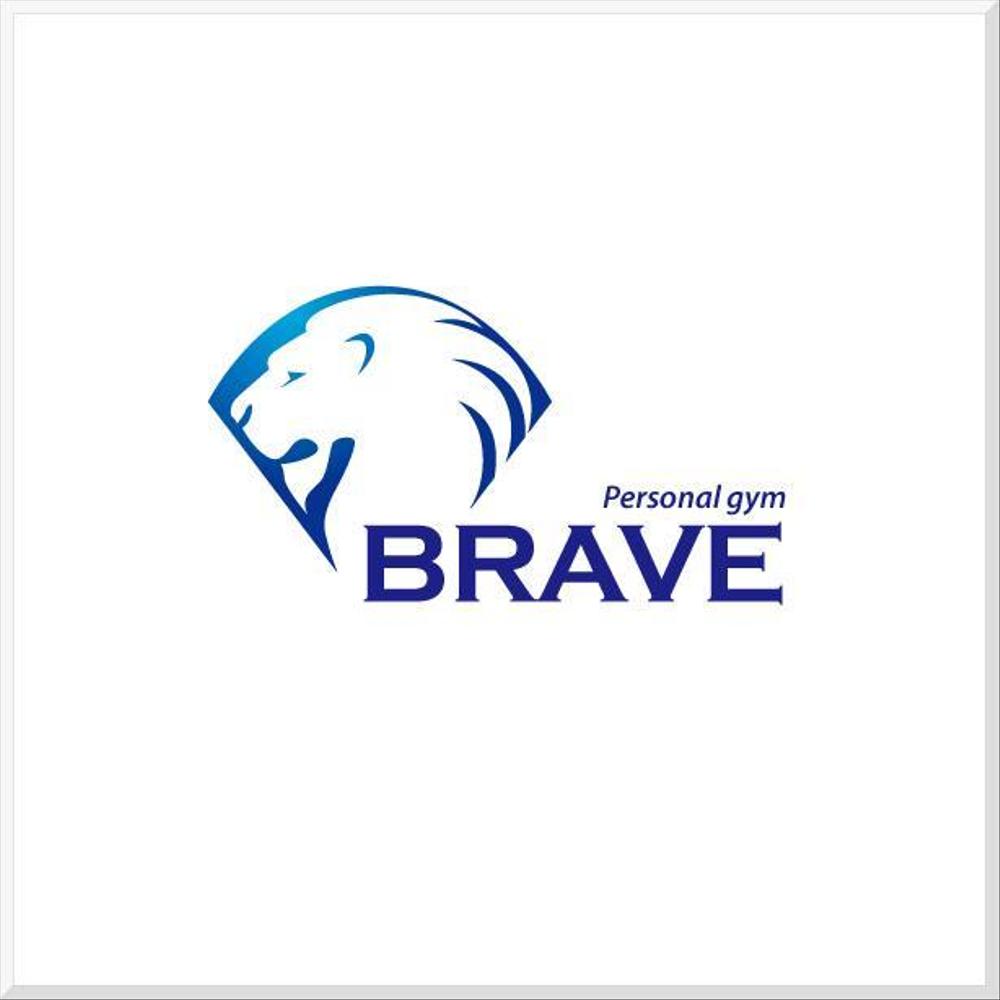 トレーニングジム「BRAVE」ロゴ