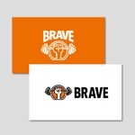 TYPOGRAPHIA (Typograph)さんのトレーニングジム「BRAVE」ロゴへの提案
