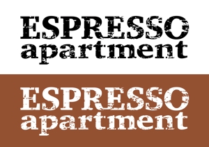 blavo_design (blavo_design)さんのブルックリンカフェ風アパートメント「ESPRESSO」のロゴへの提案