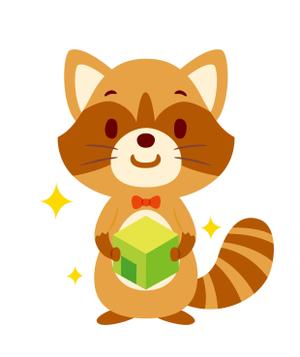 中川明日香 (asunaka)さんの「あらいぐま」のキャラクターデザインへの提案