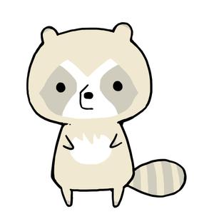 どんぐり (donguridonguri)さんの「あらいぐま」のキャラクターデザインへの提案