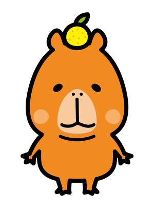 syow（イラスト・キャラデザなど） (n_sho)さんのカピバランドのマスコットキャラへの提案