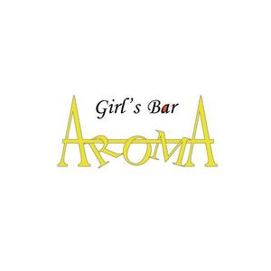 Peacesignさんのガールズバー AROMAのロゴデザインへの提案