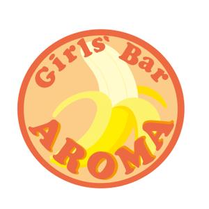 山田 (yamada000)さんのガールズバー AROMAのロゴデザインへの提案