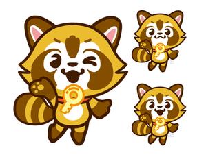 etsuko (etsuko_20170706)さんの「あらいぐま」のキャラクターデザインへの提案