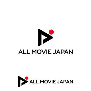 DeeDeeGraphics (DeeDeeGraphics)さんの動画制作会社「ALL MOVIE JAPAN」のロゴへの提案