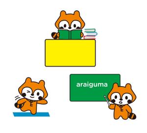 pinebooks (pinebooks)さんの「あらいぐま」のキャラクターデザインへの提案