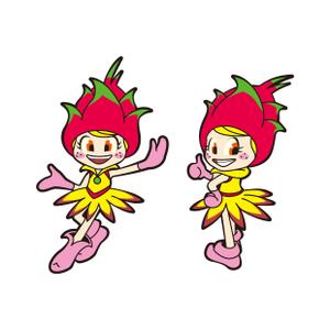 じゅんあき (jun_aki)さんのドラゴンフルーツのキャラクターへの提案