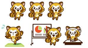 etsuko (etsuko_20170706)さんの「あらいぐま」のキャラクターデザインへの提案