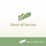 株式会社ティル (scheme-t)さんの「Heart・of・Service」のロゴ作成への提案