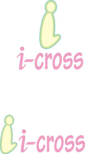 soramomoさんの「i-cross」のロゴ作成への提案